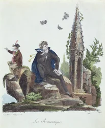 The Romantics, engraved by Montoux and Cheyere, 1830