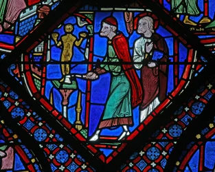 The St James Window: Almogenes (Hermogines) Destroys the Idol
