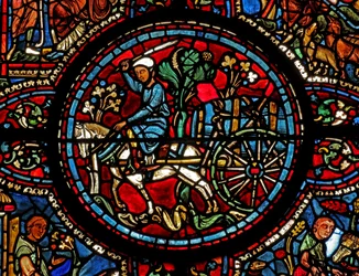 The St Lubin Window: Moving the Wine