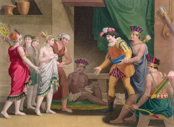 The Story of the Aztec Princess Amazilly and Her Brother Telasco