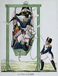 The Swing, caricature of Napoleon, c.1814