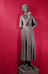 The Tempter, from Strasbourg Cathedral, c.1280-85