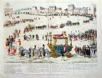 The Translation of the Mortal Remains of Voltaire to the Pantheon Paris