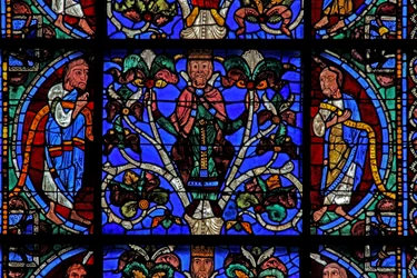 The Tree of Jesse: Isaiah, Jesse King, Micah