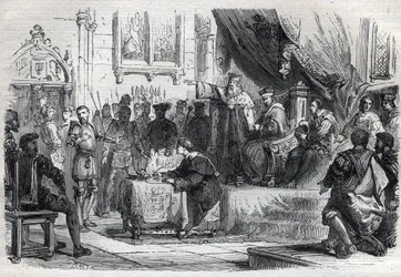 The antipope Clement VII (Robert de Geneve)