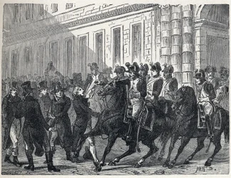 The army dispersed the deputies during the coup d