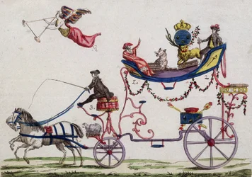 The departure of the three orders for Versailles in March 1789