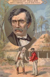 The Explorer David Livingstone and His Meeting with Stanley at Ujiji on 27th October 1871