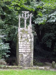 The fountain of the Chapelle de La Trinite