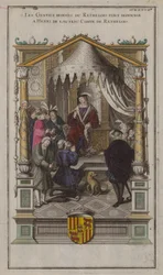 The Gentlemen of Rethelois Paying Homage to Henri de Lautrec, Comte de Rethelois