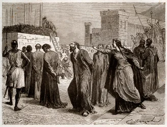 The heresy at Orleans in 1022 - The case of the Orleans heretics: canons were sentenced to the stake for heresy in Orleans in 1022. (First stake in the history of the struggle against heresy in the West under the reign of Robert II the Pious (996-1031))