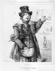 The Image Seller, Illustration from La Mode, 5th July 1847