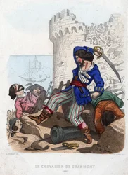 The knight of Grammont, pirate of the 17th century
