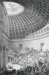 The Lecture Theatre, Modelled on the Pantheon in Rome, from 