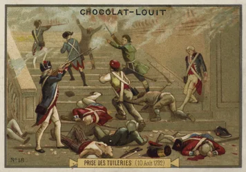 The storming of the Tuileries Palace, 10 August 1792
