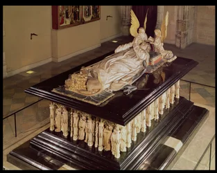 The Tomb of Philip the Bold, Duke of Burgundy (1342-1404), by Jean de Marville, Claus Sluter, and Claus de Werve, commissioned for the Monastery of Champmol, 1385-1410