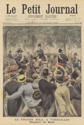 The trial of Emile Zola at Versailles