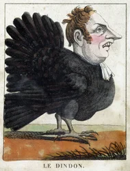 The Turkey in Caricature, study of character 