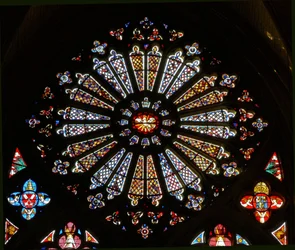 The west rose window