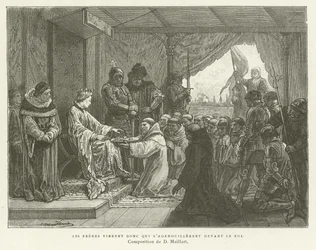 Then Came the Friars Who Knelt Before the King