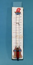 Thermometer Surmounted with a Phrygian Bonnet