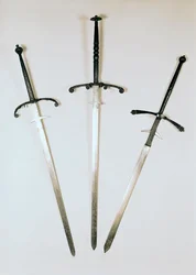 Three two-handed swords, 1570