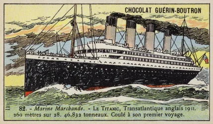 Titanic, British transatlantic liner