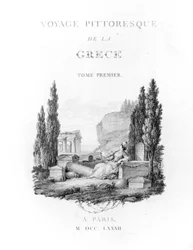 Titlepage to Voyage Pittoresque de la Grece