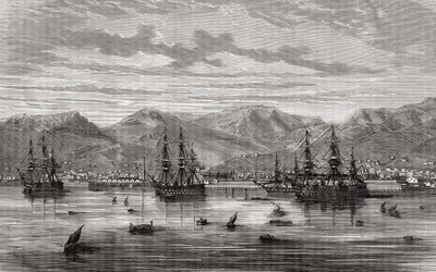 Toulon in the 18th century, from 