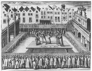 Trial and Execution of Charles de Gontaut, Duc de Biron