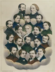 Trial in Bourges of the French Republican ringleaders of the Demonstration in Paris of 15 May 1848