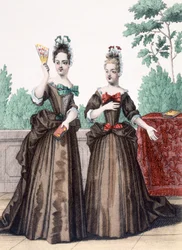 Two Promenade Dresses