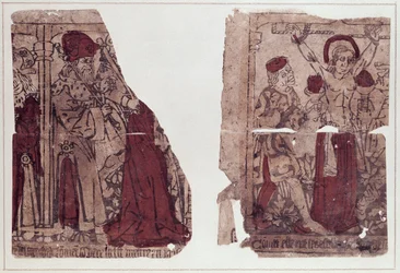 Two Scenes of the Martyrdom of St. Regina (d.c.286)
