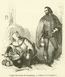 Types from The Canterbury Tales, The Host and the Cook