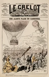 Une Alerte, Place du Carrousel, from Le Grelot, 3rd November