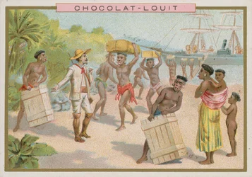 Unloading Cargo from a Ship