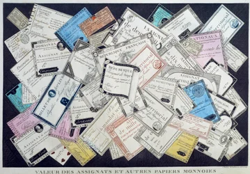 Value of Assignates and Other Paper Coins During the French Revolution