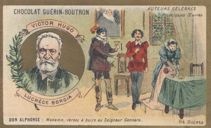 Victor Hugo, French poet, playwright, writer and novelist, author of 