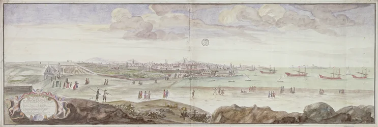 View from the side of the Infirmary, Marseille