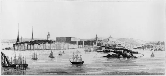 View of Stockholm, 1841