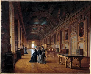 View of the Galerie d