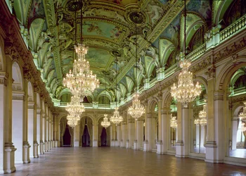 View of the Grande Salle des Fetes