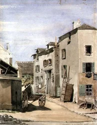 View of the Town of Clamart, France