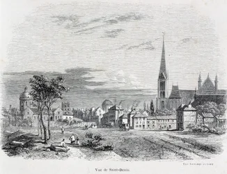 View of the City of Saint Denis, Early 19th Century