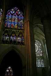 View of the north side of the nave