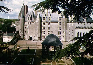 View of the West Facade of the Restored Chateau Built c.1465 for Jean Bourre, Minister to Louis XI of France