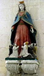 Virgin Protecting the Clergy