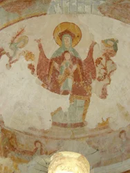 Virgin and Child in majesty