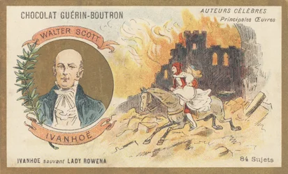 Walter Scott (1771-1832), Scottish poet, writer and historian, author of 