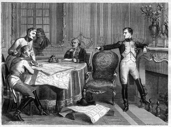 War of the Fifth Coalition 1809 - Treaty of Schönbrunn, October 14th